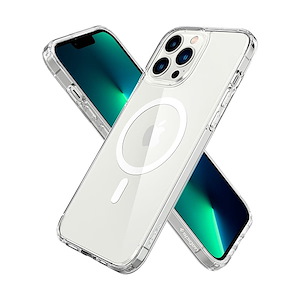 قاب آیفون 13Pro Max اسپیگن مدل Ultra Hybrid Mag Spigen Ultra Hybrid Mag White iPhone 13 Pro Max Case