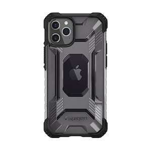 قاب آیفون 12Pro Max اسپیگن مدل Nitro Force Spigen Nitro Force Matte Black iPhone 12 Pro Max Case