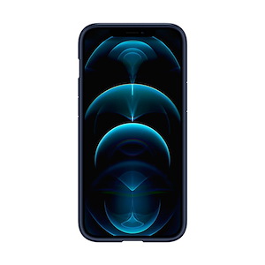 قاب آیفون 12Pro Max اسپیگن مدل Ultra Hybrid Spigen Ultra Hybrid Navy Blue iPhone 12 Pro Max Case