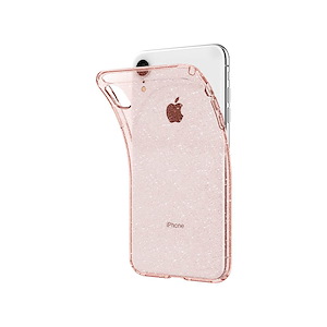 قاب آیفون XR اسپیگن مدل Liquid Crystal Glitter Spigen Liquid Crystal Glitter Rose Quartz iPhone XR Case