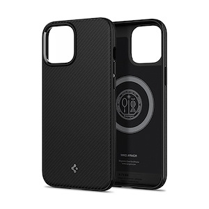 قاب آیفون 12Pro Max اسپیگن مدل Mag Armor Spigen Mag Armor Matte Black iPhone 12 Pro Max Case