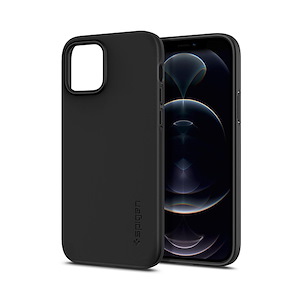 قاب آیفون 12/12Pro اسپیگن مدل Thin Fit Spigen Thin Fit Black iPhone 12/12 Pro Case