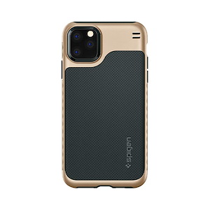 قاب آیفون 11Pro اسپیگن مدل Hybrid NX Spigen Hybrid NX Champagne Gold iPhone 11 Pro Case