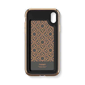 قاب آیفون Xs Max اسپیگن مدل La Manon Etui Spigen La Manon Etui Gold Black iPhone Xs Max Case