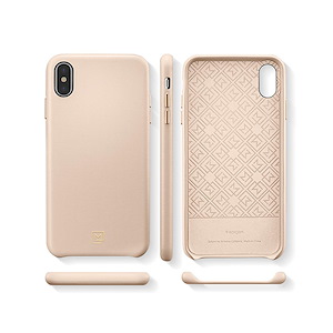 قاب آیفون X/XS اسپیگن مدل La Manon Clain Spigen La Manon Clain Pale Pink iPhone X/XS Case