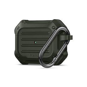 قاب ایرپاد پرو اسپیگن مدل Tough Armor Spigen Tough Armor Military Green AirPods Pro Case