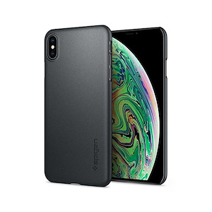 قاب اسپیگن Thin Fit برای iPhone X/XS Spigen Thin Fit Case Matte Black - iPhone X/XS
