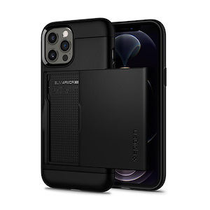 قاب آیفون 12Pro Max اسپیگن مدل Slim Armor CS Spigen Slim Armor CS Black iPhone 12 Pro Max Case