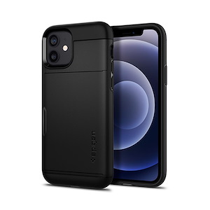 قاب آیفون 12/12Pro اسپیگن مدل Slim Armor CS Spigen Slim Armor CS Black iPhone 12/12 Pro Case