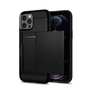 قاب آیفون 12/12Pro اسپیگن مدل Slim Armor CS Spigen Slim Armor CS Black iPhone 12/12 Pro Case