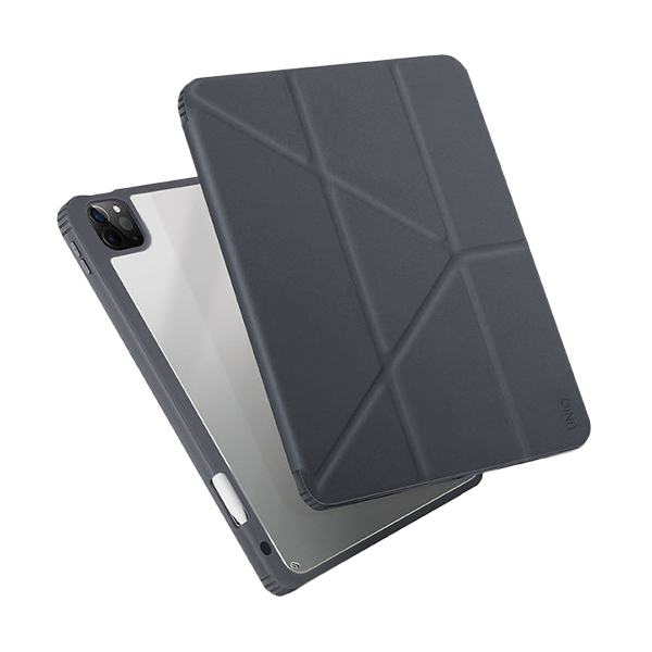 قاب آیپد Pro 12.9-inch 2021/2022 یونیک مدل Moven Uniq Moven Grey iPad Pro 12.9-inch 2021/2022 Case