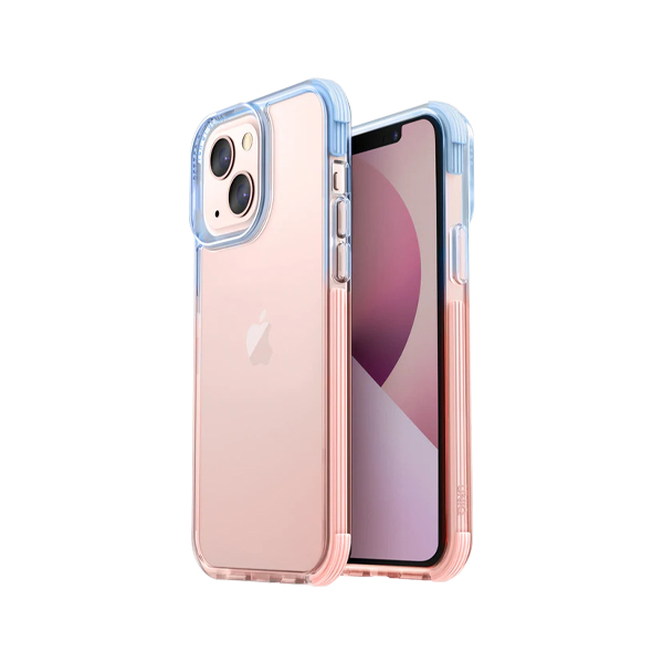 قاب آیفون 13 یونیک مدل Combat Duo Uniq Combat Duo Blue/Pink iPhone 13 Case