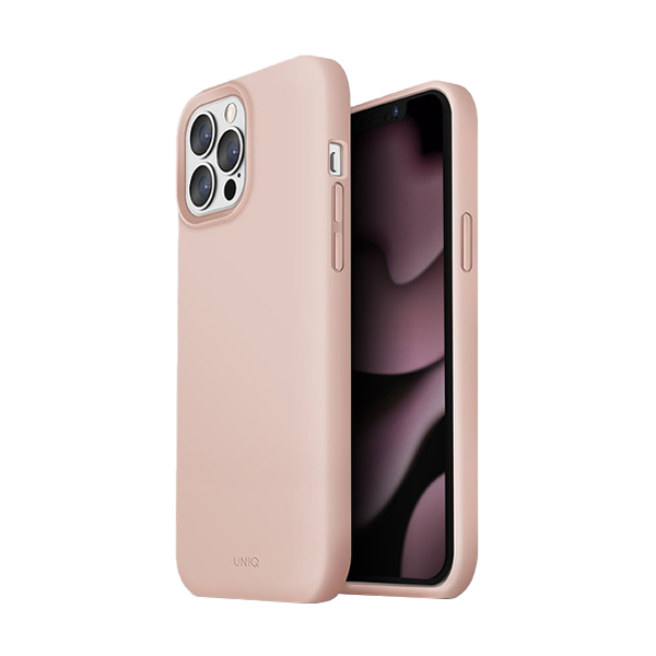 قاب آیفون 13Pro Max یونیک مدل Lino Uniq Lino Misty Rose iPhone 13 Pro Max Case