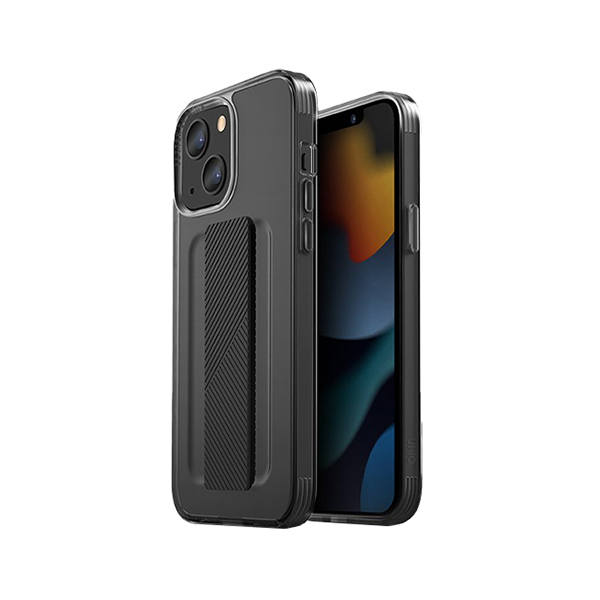 قاب آیفون 13 یونیک مدل Heldro Uniq Heldro Dark Gray iPhone 13 Case