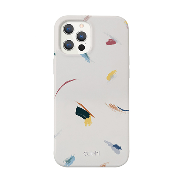 قاب آیفون 12Pro Max یونیک مدل Coehl Reverie Uniq Coehl Reverie Soft Ivory iPhone 12 Pro Max Case