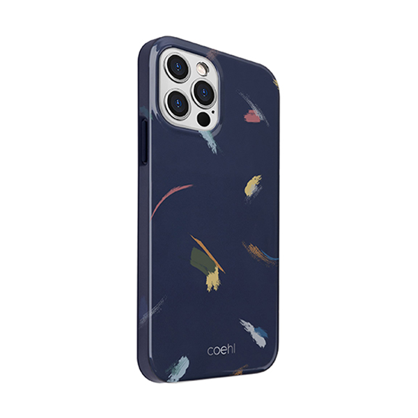 قاب آیفون 12Pro Max یونیک مدل Coehl Reverie Uniq Coehl Reverie Prussian Blue iPhone 12 Pro Max Case