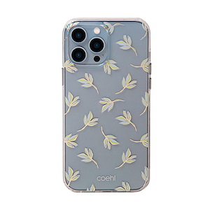 قاب آیفون 13Pro Max یونیک مدل Coehl Fleur Uniq Coehl Fleur Blue iPhone 13 Pro Max Case