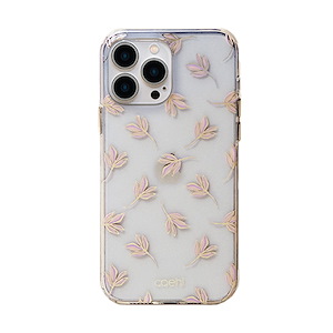 قاب آیفون 13Pro Max یونیک مدل Coehl Fleur Uniq Coehl Fleur Pink iPhone 13 Pro Max Case