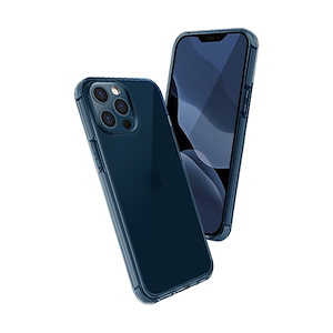 قاب آیفون 12Pro Max یونیک مدل Airfender Uniq Airfender Midnight Blue iPhone 12 Pro Max Case