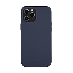 قاب آیفون 12Pro Max یونیک مدل Lino Hue Uniq Lino Hue Midnight Blue iPhone 12 Pro Max Case