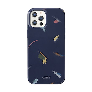 قاب آیفون 12Pro Max یونیک مدل Coehl Reverie Uniq Coehl Reverie Prussian Blue iPhone 12 Pro Max Case