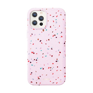 قاب آیفون 12Pro Max یونیک مدل Coehl Terrazzo Uniq Coehl Terrazzo Blush Pink iPhone 12 Pro Max Case