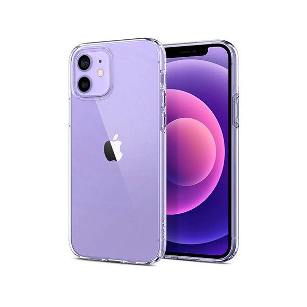 قاب آیفون 12Pro Max اسپیگن مدل Crystal Flex Spigen Crystal Flex Crystal Clear iPhone 12 Pro Max Case