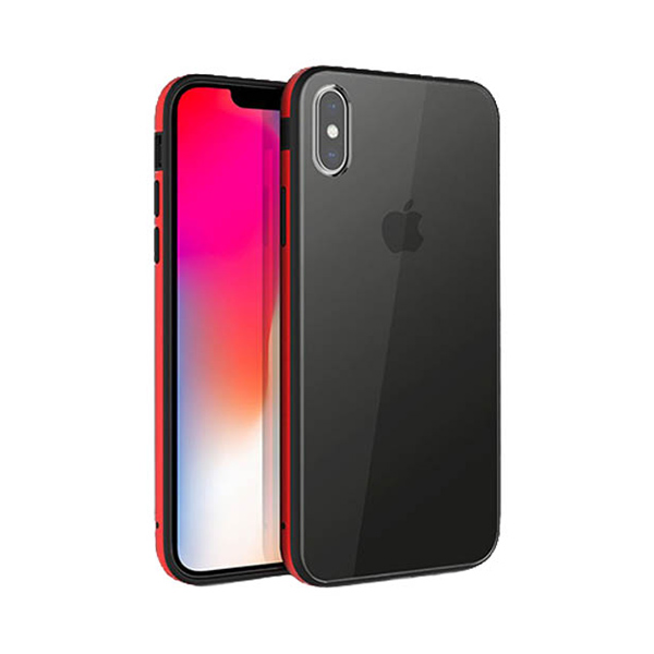 قاب آیفون Xs Max یونیک مدل Valencia Uniq Valencia Clear Red iPhone Xs Max Case