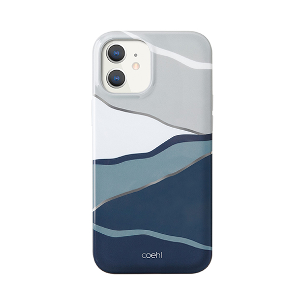 قاب آیفون 12/12Pro یونیک مدل Coehl Ciel Uniq Coehl Ciel Twilight Blue iPhone 12/12 Pro Case