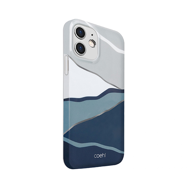 قاب آیفون 12/12Pro یونیک مدل Coehl Ciel Uniq Coehl Ciel Twilight Blue iPhone 12/12 Pro Case