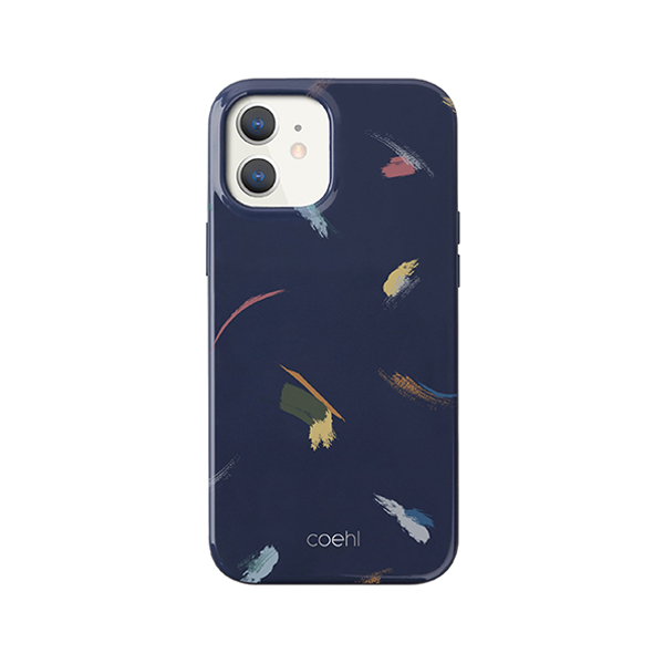 قاب آیفون 12/12Pro یونیک مدل Coehl Reverie Uniq Coehl Reverie Prussian Blue iPhone 12/12 Pro Case