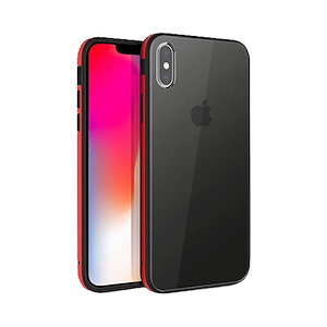 قاب آیفون Xs Max یونیک مدل Valencia Uniq Valencia Clear Red iPhone Xs Max Case