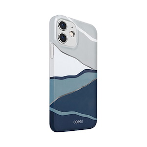 قاب آیفون 12/12Pro یونیک مدل Coehl Ciel Uniq Coehl Ciel Twilight Blue iPhone 12/12 Pro Case