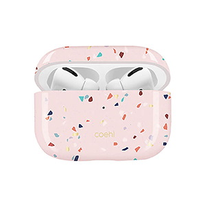 قاب ایرپاد پرو یونیک مدل Coehl Terrazzo Uniq Coehl Terrazzo Blush Pink AirPods Pro Case