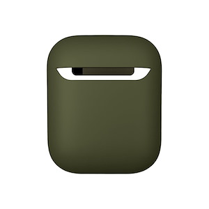 قاب ایرپاد یونیک مدل Lino Uniq Lino Silicon Dark Olive Green AirPods Case