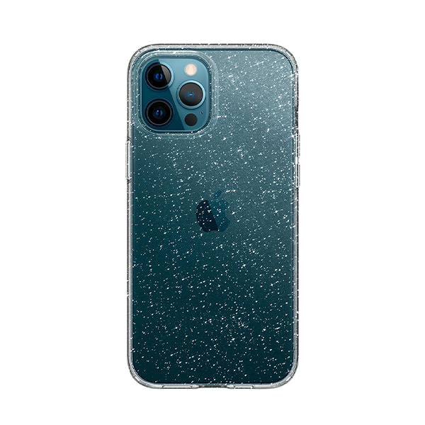 قاب آیفون 12Pro Max اسپیگن مدل Liquid Crystal Glitter Spigen Liquid Crystal Glitter Crystal Quartz iPhone 12 Pro Max Case