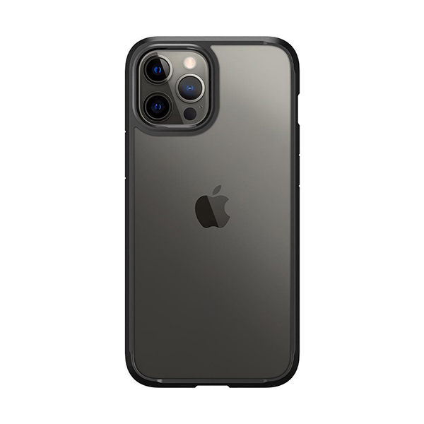 قاب آیفون 12Pro Max اسپیگن مدل Ultra Hybrid Spigen Ultra Hybrid Matte Black iPhone 12 Pro Max Case