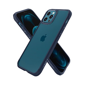 قاب آیفون 12/12Pro اسپیگن مدل Ultra Hybrid Spigen Ultra Hybrid Navy Blue iPhone 12/12 Pro Case