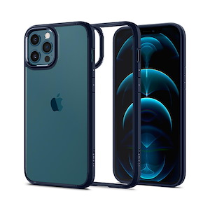 قاب آیفون 12/12Pro اسپیگن مدل Ultra Hybrid Spigen Ultra Hybrid Navy Blue iPhone 12/12 Pro Case