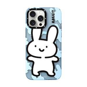 قاب آیفون 15Pro Max یانگکیت مدل Pink Bunny Bliss YOUNGKIT Pink Bunny Bliss Blue iPhone 15 Pro Max Case