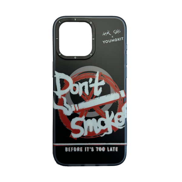 قاب آیفون 15Pro Max یانگکیت مدل X SHU YOUNGKIT X SHU Dont Smoke iPhone 15 Pro Max Case