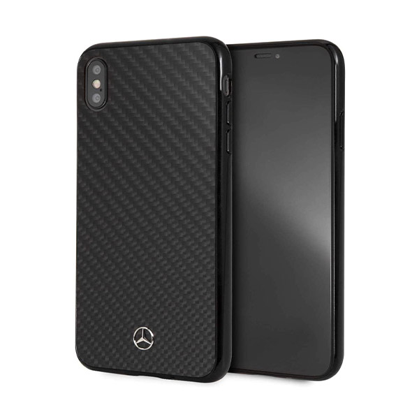 قاب آیفون XS Max سی‌جی موبایل مدل Mercedes-Benz Carbon Fiber CG Mobile Mercedes-Benz Carbon Fiber Black iPhone XS Max Case