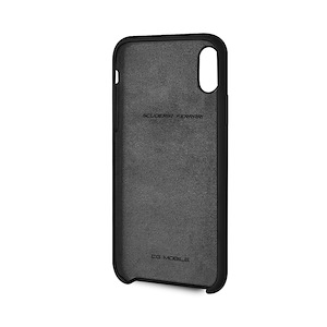 قاب آیفون X/XS سی‌جی موبایل مدل Ferrari Silicon CG Mobile Ferrari Silicon Black iPhone X/XS Case