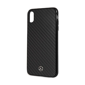 قاب آیفون XS Max سی‌جی موبایل مدل Mercedes-Benz Carbon Fiber CG Mobile Mercedes-Benz Carbon Fiber Black iPhone XS Max Case