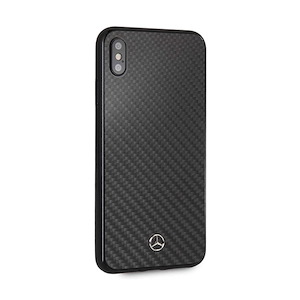 قاب آیفون XS Max سی‌جی موبایل مدل Mercedes-Benz Carbon Fiber CG Mobile Mercedes-Benz Carbon Fiber Black iPhone XS Max Case