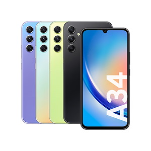 گوشی موبایل سامسونگ مدل Galaxy A34 رم 6 ظرفیت 256 گیگابایت Samsung Galaxy A34 6GB RAM 256GB Graphite Mobile Phone