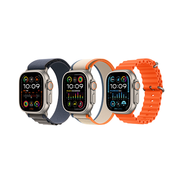 ساعت هوشمند اپل مدل Ultra 2 Ocean 49mm Apple Watch Ultra 2 Titanium 49mm Orange Ocean Band Smart Watch