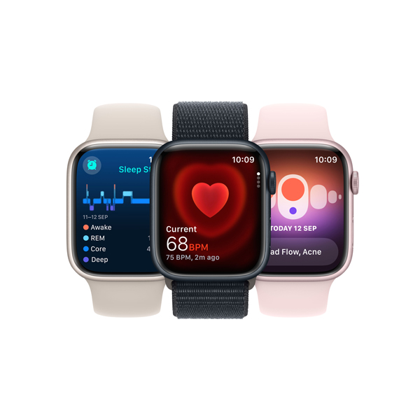 ساعت هوشمند اپل مدل Series 9 Aluminum 45mm Apple Watch Series 9 GPS RED Aluminum 45mm RED Sport Band Smart Watch