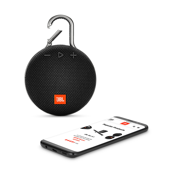 اسپیکر جی‌بی‌ال مدل Clip 3 JBL Clip 3 Black Speaker