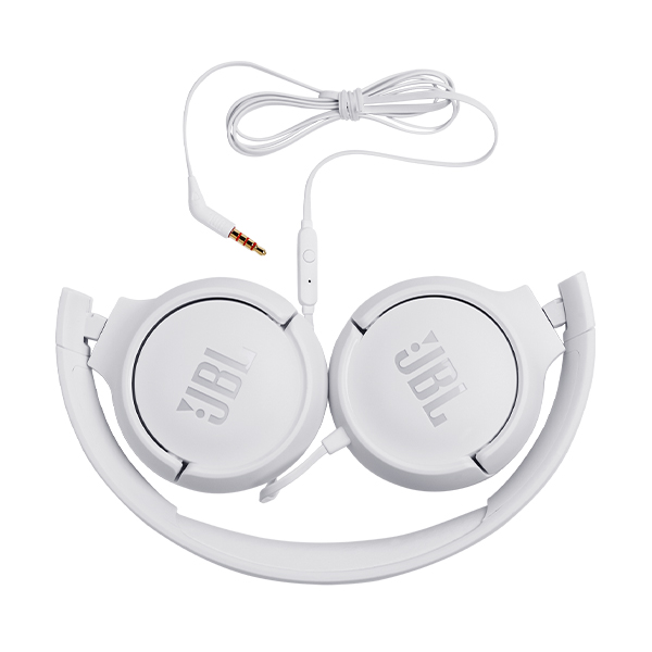 هدفون جی‌بی‌ال مدل Tune 500 JBL Tune 500 White Headphone